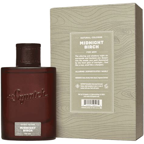 Dr. Squatch Midnight Birch Cologne .